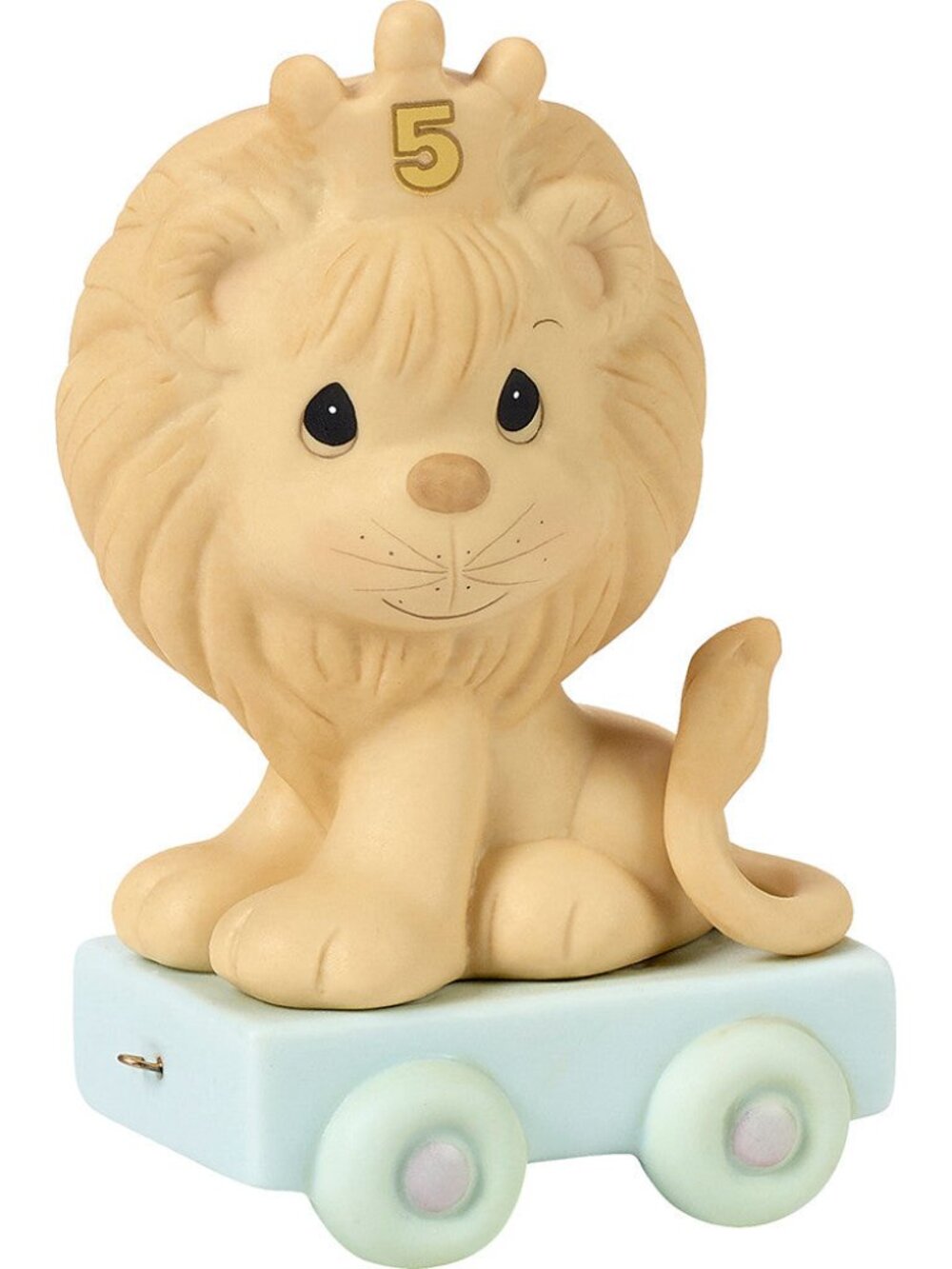 Rare vintage Precious moments birthday circus train. Lion